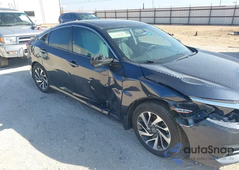 2017 Honda Civic Ex from USA, damaged, VIN 19XFC2F72HE019248